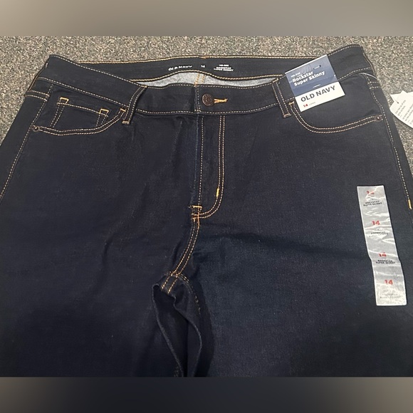 NWT Old Navy Indigo Rockstar Super Skinny Jeans - Picture 3 of 7
